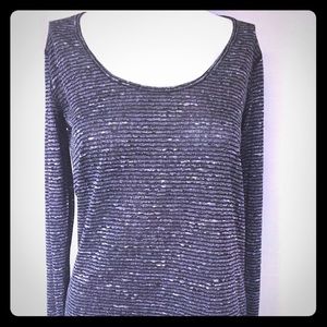 Onzie Wave Long Sleeve Cutout Back Top